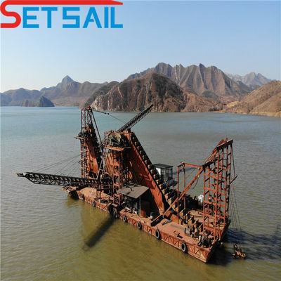 Goldbergbau-Dredger mit lebenslangem Kundendienst und Proben
