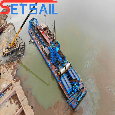 Ausrüstung für die Bergbautechnik von Chain Bucket River für die Gewinnung und Gewinnung von Golddiamanten