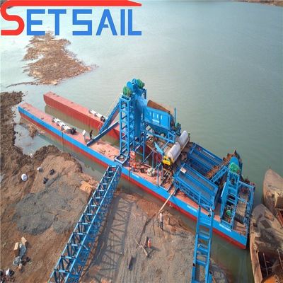 Ausrüstung für die Bergbautechnik von Chain Bucket River für die Gewinnung und Gewinnung von Golddiamanten