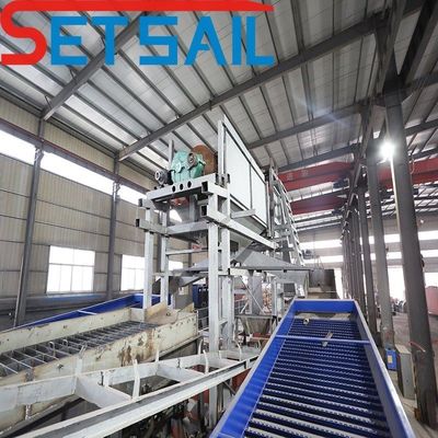 Kettengewässer-Golddredger mit Jigging-Maschine Gesamtbrennstoffverbrauch 14L-39L