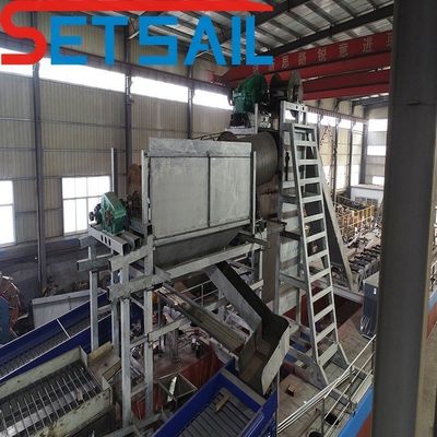 Kettengewässer-Golddredger mit Jigging-Maschine Gesamtbrennstoffverbrauch 14L-39L