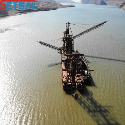 Kettengewässer Sand-Diamant-Dredger vollautomatisch für Goldforschungsanlagen