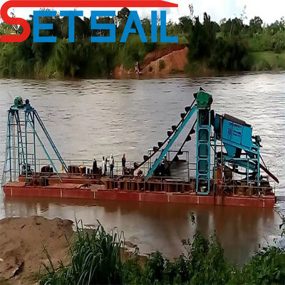 River Chain Bucket Gold- und Diamantenbergbaumaschinen für MM-16 CTN Slot Typ Ihre Bedürfnisse