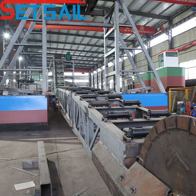 Chain Bucket Lake Diamond Machinery für River Gold Hull Abmessungen 23m-49m und QHSS-8