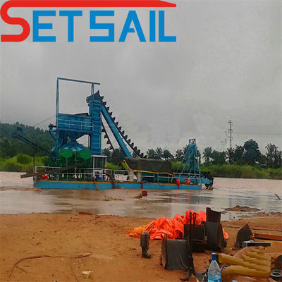 River Gold and Diamond Mining Machinery mit Trommelbildschirmlänge 1,4mx1,2m-2,6mx1,5m