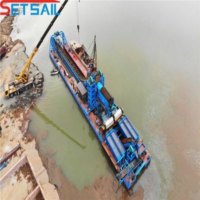 Spezialisierte Leistung Kette Eimer River Gold Bagger mit 128-176PCS Chian Menge