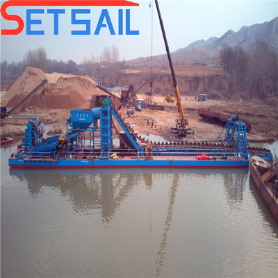 Chain Bucket Lake Mining Machinery für elektrisches Gold-Diamant-Trennsystem
