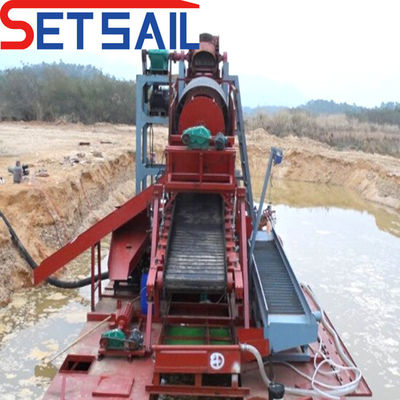 23m-49m Hull Dimension Chain Bucket River Sand und Diamant Maschinen mit Zentrifuge