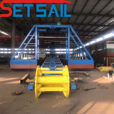 60m3-500m3 Kapazität Kette Eimer Fluss Sand Baggermaschine mit Gold Agitation Schacht