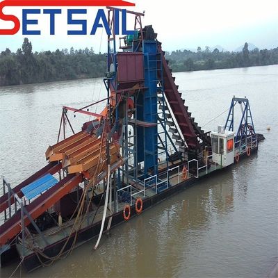 Injektionspumpe Leistung 7,5 kW-50 kW Ketten Eimer Fluss Gold- und Diamantenbergbau Ausrüstung