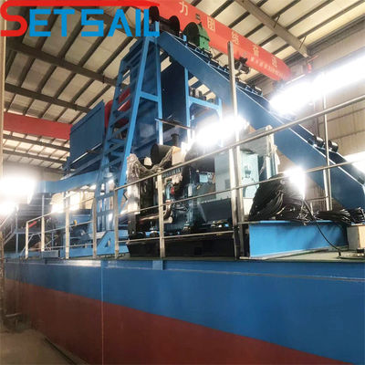 Kette Eimer Sand Dredging Gold Ausrüstung für Diamant bei 3800.00cm * 500.00cm * 200.00cm