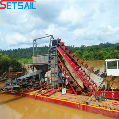 US Chain Bucket River Goldfördergeräte für Gold Diamant 30-Tage Rückerstattungsgarantie