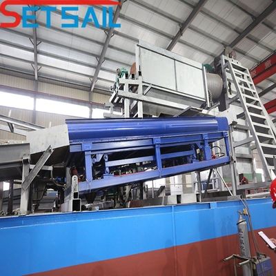 QHTSD-98 Kettenbehälter Sandgold Diamant Bagger für Flussbergbau Seefracht