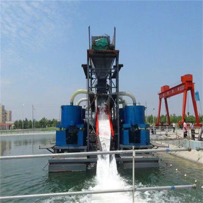 Hochproduktiver Flussgoldbergbaudräger mit Jigging-Ausrüstungskapazität 60m3-300m3
