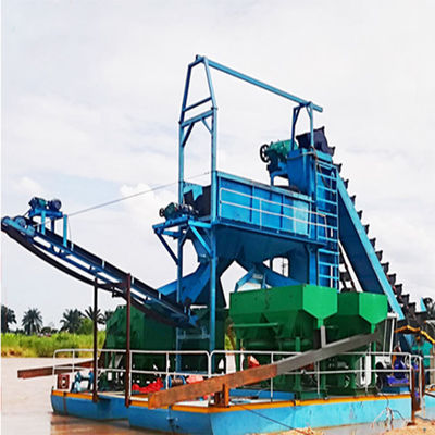 Setsail Chain Bucket River Bergbau Gold Diamant Bagger für den Kongo von Profi