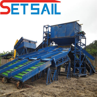 Land Gold Diamant Eisen Sand Bergbau Maschinen mit Gesamtgeneratorleistung 120kw-2000kw