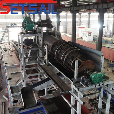 50000.000kg Bruttogewichtsketten Eimer Gold und Diamant Bagger für den Flusssandbergbau