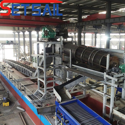 50000.000kg Bruttogewichtsketten Eimer Gold und Diamant Bagger für den Flusssandbergbau