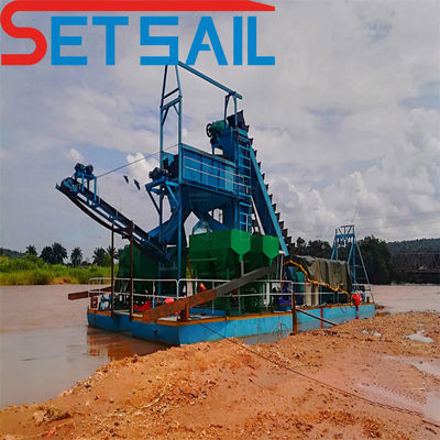 Anpassung der Eimerkette Gold- und Diamantbergbaumaschine/Ausrüstung/Dredger Online