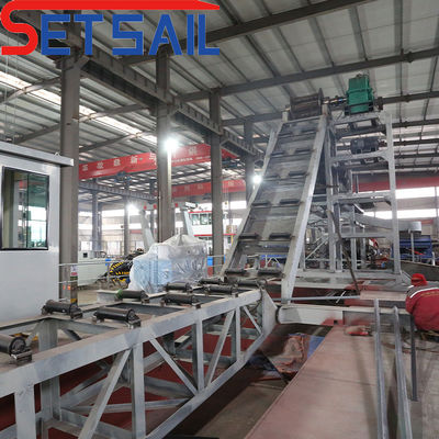 7m-20m Baggertiefe Flussbergbau Diamantbagger mit Zentrifugeinrichtung