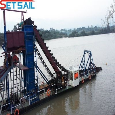75 kW-150 kW Generator Stromkette Eimer Gold Bagger für Goldförderung und -gewinnung