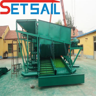 Ausrüstung für Bergbau mit Jigging-Maschinen und 200 m3/h Wasserstrom