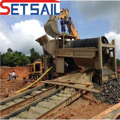Voll Gold-Diamant-Bergbau-Ausrüstung mit Rührmaschine und 0,07m3 Eimer Kapazität