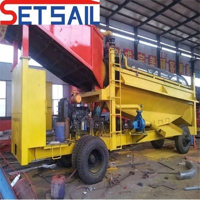 Voll Gold-Diamant-Bergbau-Ausrüstung mit Rührmaschine und 0,07m3 Eimer Kapazität