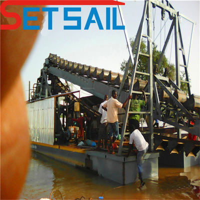 Hydrozyklone Zyklon Typ M60 Gold River Mining Machinery für die Flussgoldbaggerung
