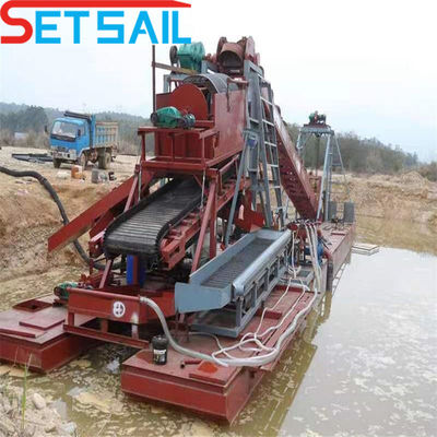 Marine Plate Chain Bucket Dredger Breite 4,5 m-10 m Versandkosten geschätzte Lieferzeit