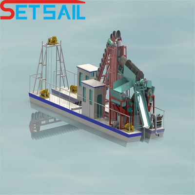Marine Plate Chain Bucket Dredger Breite 4,5 m-10 m Versandkosten geschätzte Lieferzeit
