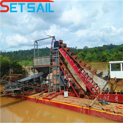 Marine Plate Chain Bucket Dredger Breite 4,5 m-10 m Versandkosten geschätzte Lieferzeit
