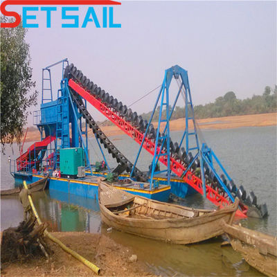 Marine Plate Chain Bucket Dredger Breite 4,5 m-10 m Versandkosten geschätzte Lieferzeit