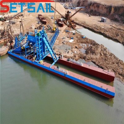 US Paket Bruttogewicht Satz Segel Dauerplatte für Goldbergbaumaschinen auf Flusswährung