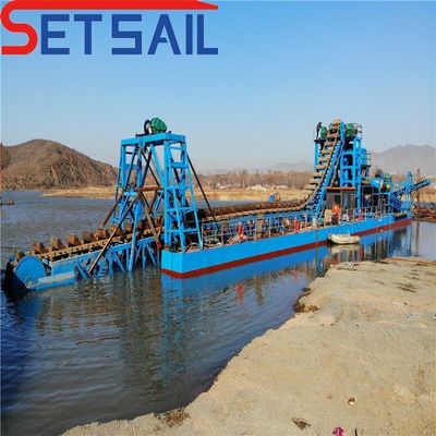 Injektionspumpe Leistung 7,5 kW-50 kW Kette Eimer Fluss Goldbergbau Baggermaschinen Schiff