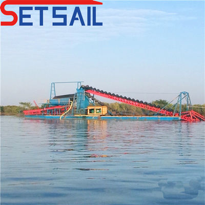 Injektionspumpe Leistung 7,5 kW-50 kW Kette Eimer Fluss Goldbergbau Baggermaschinen Schiff