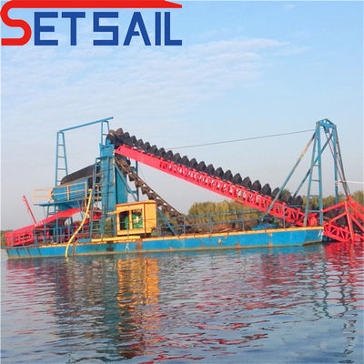 Injektionspumpe Leistung 7,5 kW-50 kW Kette Eimer Fluss Goldbergbau Baggermaschinen Schiff