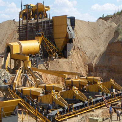 Ausrüstung für den Bergbau mit Diamantzentrifuge 7,5-50 kW und Schwerkraftseparator