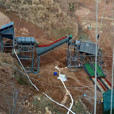 10kw-50kw Trommelbildschirm Leistung Hoch-Extraktions-Verhältnis Zentrifuge für Land Diamant-Ausrüstung