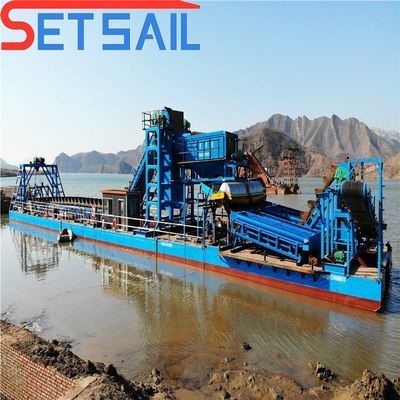 Hochgeschwindigkeitsgenerator 75 kW-150 kW Strom Fluss Bergbau Gold Bagger für Lake Diamond Ausrüstung