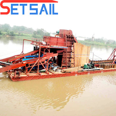 Hochgeschwindigkeitsgenerator 75 kW-150 kW Strom Fluss Bergbau Gold Bagger für Lake Diamond Ausrüstung