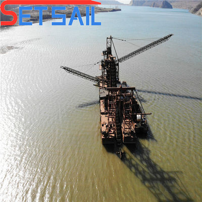 Hochgeschwindigkeitsgenerator 75 kW-150 kW Strom Fluss Bergbau Gold Bagger für Lake Diamond Ausrüstung