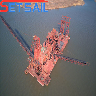Hochgeschwindigkeitsgenerator 75 kW-150 kW Strom Fluss Bergbau Gold Bagger für Lake Diamond Ausrüstung