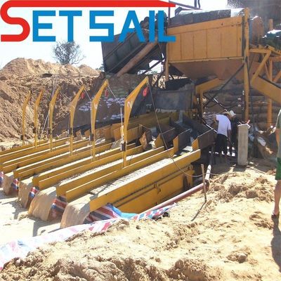 Verkaufen Sie Gold-Diamant-Bergbau-Ausrüstung mit Schwerkraftseparator Paketgröße