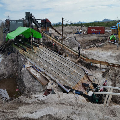 18L-500L Brennstoffverbrauch Landbergbaumaschinen für Gold und Diamanten kundenspezifisches Design