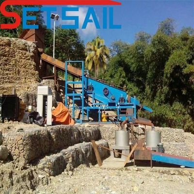 Langlebiges Stahlmaterial Land Gold und Diamant Ausrüstung mit Wasserfluss von 200m3-5000m3