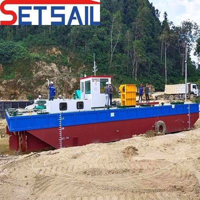 Cummins Dieselmotor Mehrfunktionsdienstarbeitsboot mit robustem Stahlrumpf