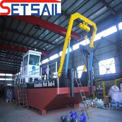 Dieselmotor-Hydrauliksteuerungsdienstboot mit Gesamtbrennstoffverbrauch von 33L-55L