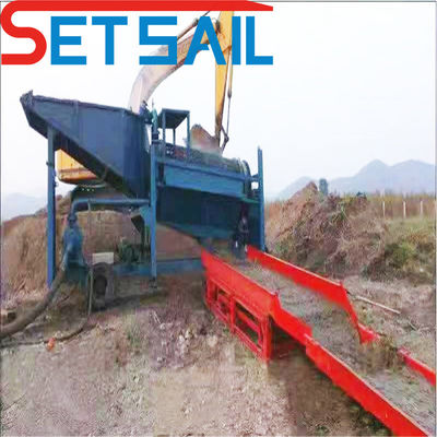 Set Segel Goldbergbaumaschine mit Aufregung Schlagschacht Energieeinsparkopf 8-15 Meter