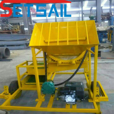 Zentrifuge Leistung 7,5-50kw Landbergbaumaschinen mit Trommelbildschirm und Wasserfluss von 200 m3/h